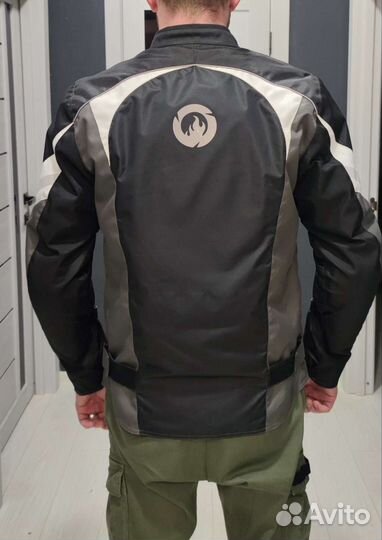 Мотокуртка текстильная с защитой