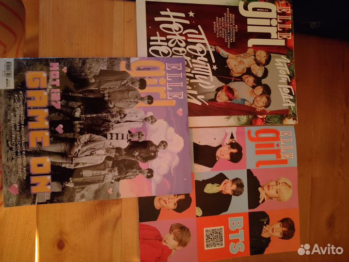 Журнал Elle girl bts NCT 127