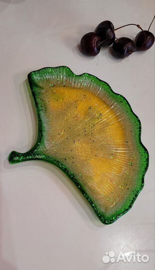 Блюдца из эпоксидной смолы