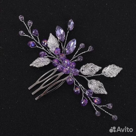 Гребень фиолетово-белый