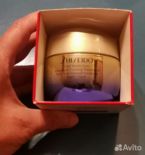 Пустые баночки от кремов Shiseido