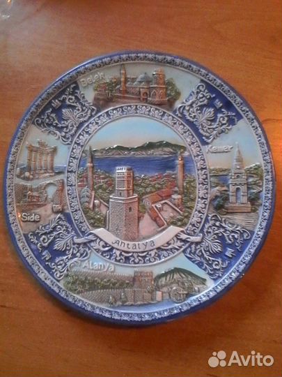 Тарелка ручной работы