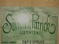 Simon & patrick luthier S&P 6 spruce