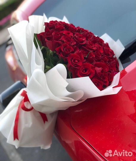 Красные Розы от 15шт