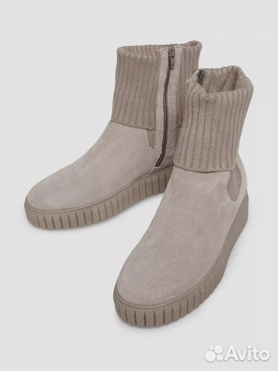 Сапоги s.Oliver р.39 натуральная кожа