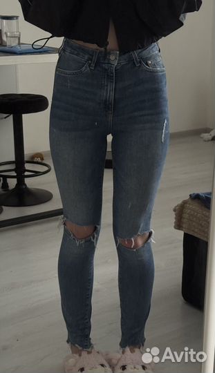 Skinny джинсы xs-s 160-175