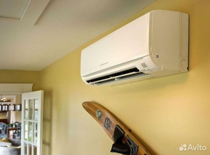 Сплит система с установкой