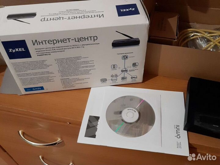 Интернет-центр zyxel P660HTW2 EE