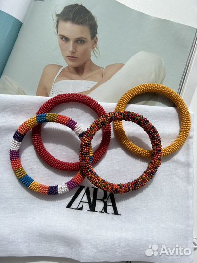 Браслеты Zara комплект новые