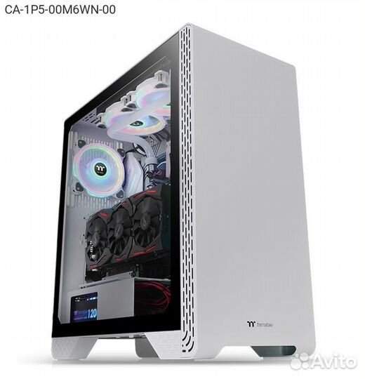 Корпус Thermaltake S300 Snow Miditower Без бп белы