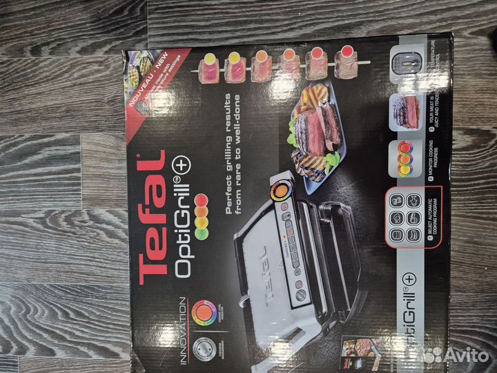 Электрогриль tefal optigrill