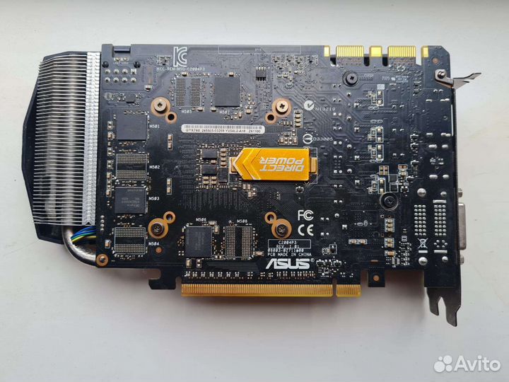 Видеокарта asus gtx760 2gb