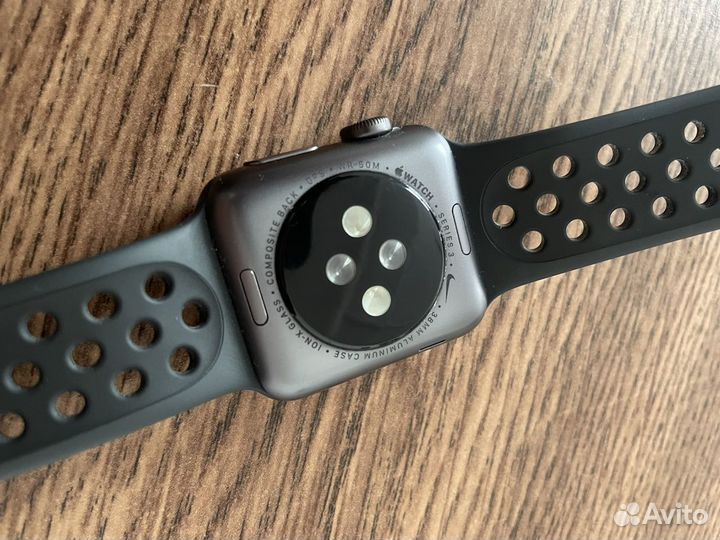 Часы apple watch 3 38 mm nike