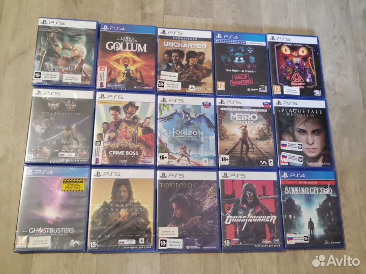 Игры PS4/PS5 новые