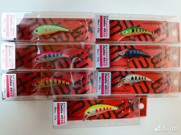 D3 Custom Dahlia 45SS воблеры