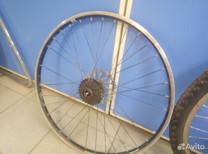 Колесо велосипеда заднее 27,5