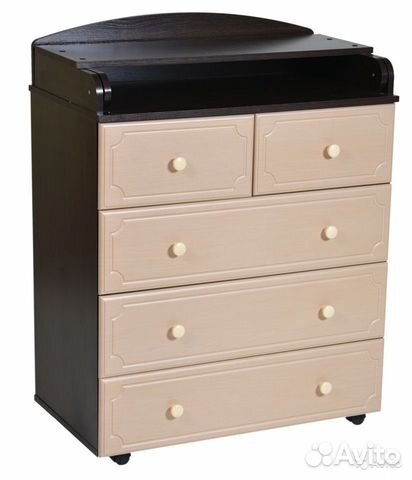 Комод Пеленальный Малыш 805 (5 ящиков)