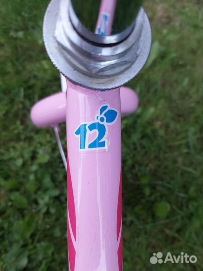 Детский велосипед stern 12 розовый