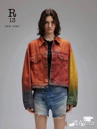Джинсовая куртка R 13
