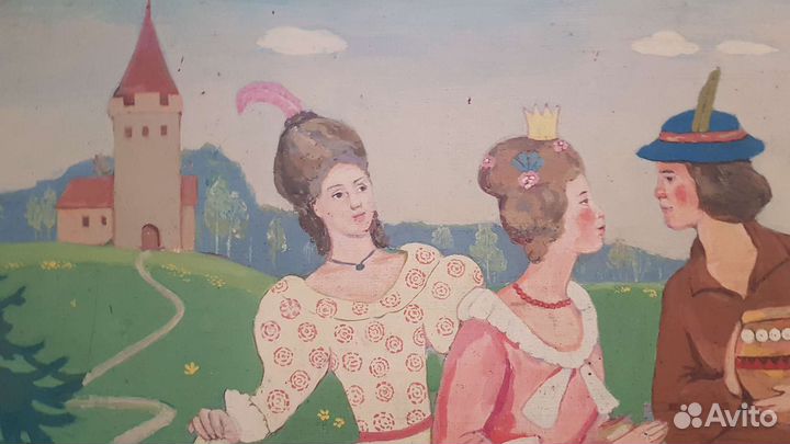 Картина 60 х годов по сказке 