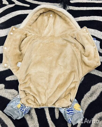 Зимний комбинезон для средней собаки