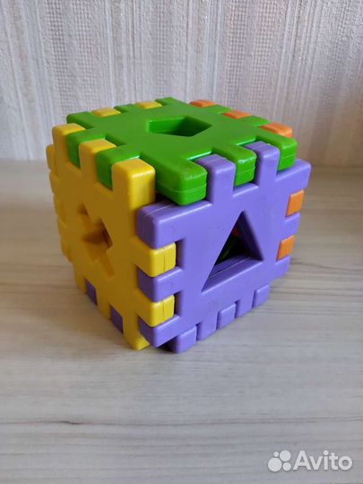 Сортер кубик развивающая игрушка