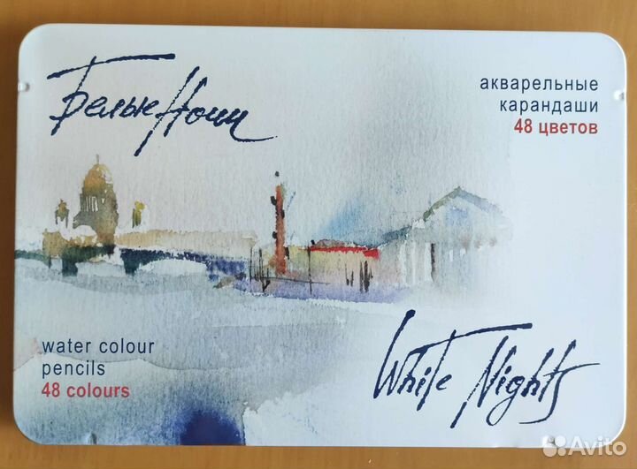 Акварельные карандаши Белые ночи Невская палитра