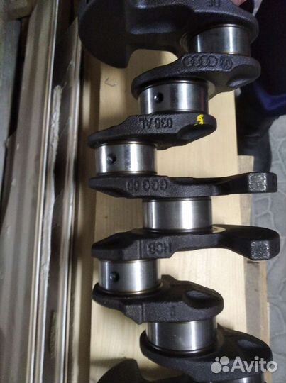 Коленвал фольксваген, шкода 1.4