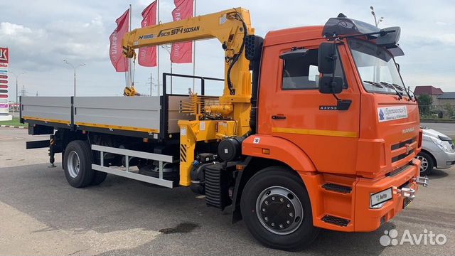 КамАЗ 43253-2010-69 с КМУ, 2023