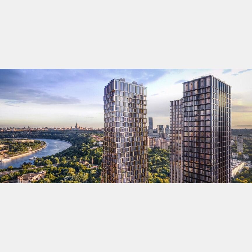 1-к. квартира, 54,3 м², 2/41 эт.