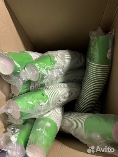 Бумажный стакан 350 мл оптом 1000шт