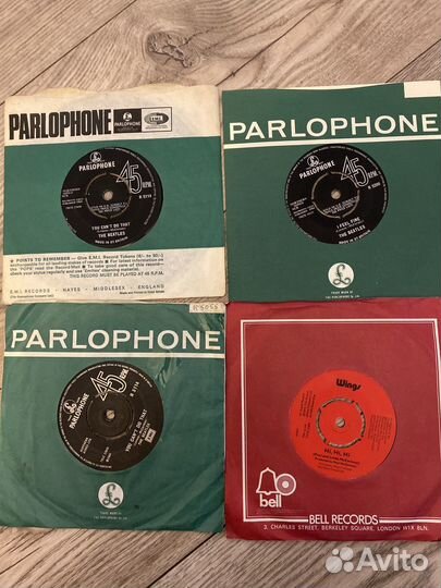 The Beatles singles 7''45