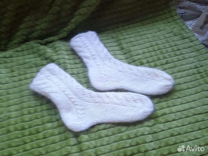 Носки пуховые ажурные ходить дома вместо тапок