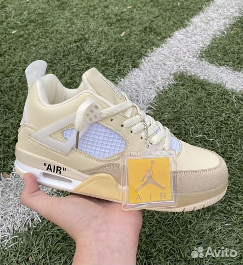 Коссовки Nike Air Jordan 4 Retro Off White