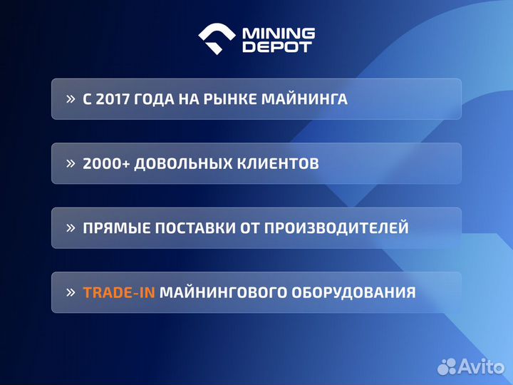 Bitmain Antminer K7 63,5 Th гтд РФ