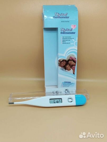 Цифровой электронный термометр, градусник, новый