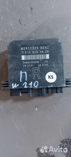 Блок управления двери передний на Mercedes