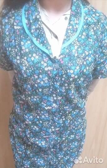 Халаты новые, фланель, ситец