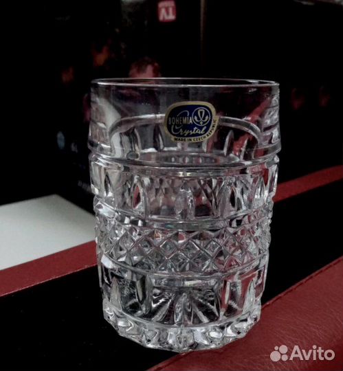 Винтаж: Стакан/бокал. Богемия, хрусталь