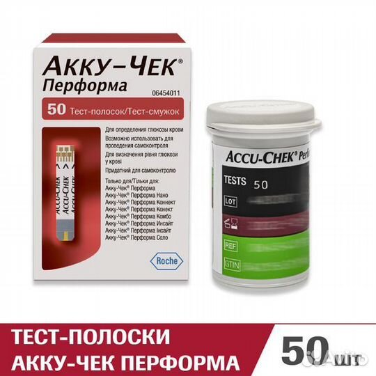 Тест полоски акку чек перформа