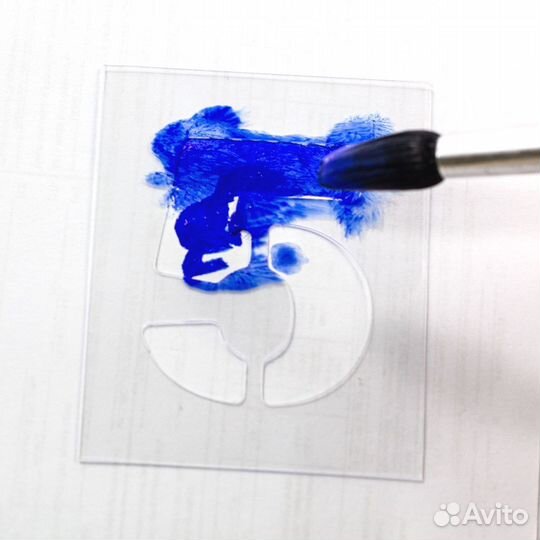 Трафарет Цифры от 0 до 9 Высота цифр 150 мм Размер