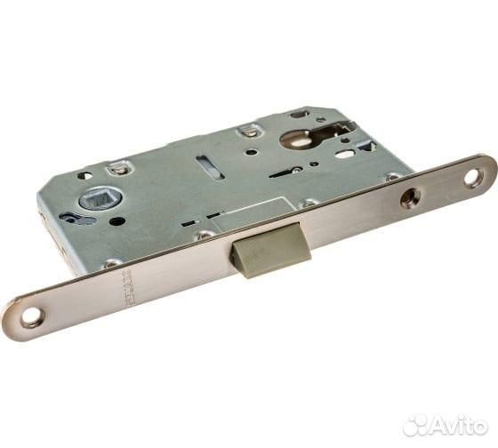 Замок межкомнатный под цилиндр plastic P85C-50 SN