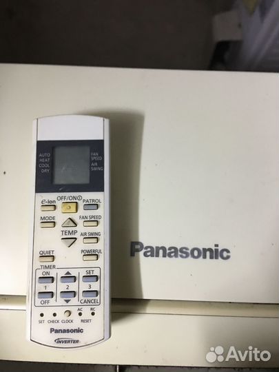 Кондиционер инвертор Panasonic cu-e12hkd б/у