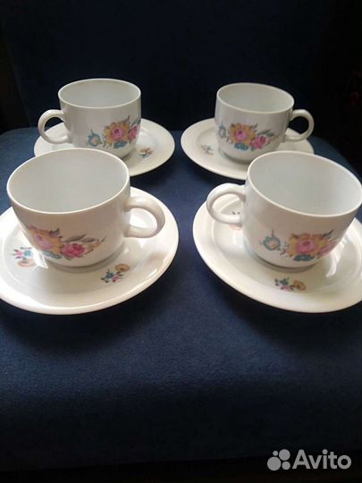 Чайные пары гдр, kahla