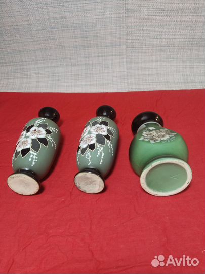 Кувшины и ваза мини керамика винтаж новые