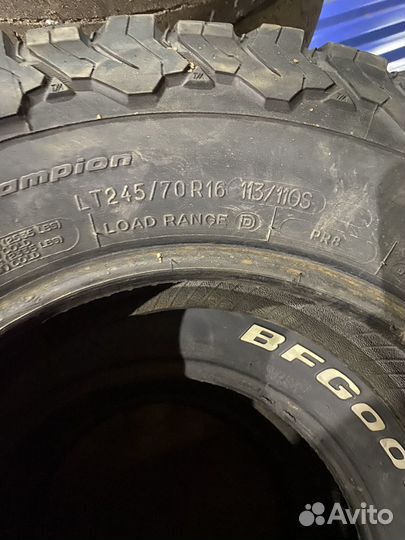 Bfgoodrich All-Terrain T/A 245/70 R16 113S