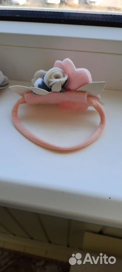 Повязка на голову для девочки