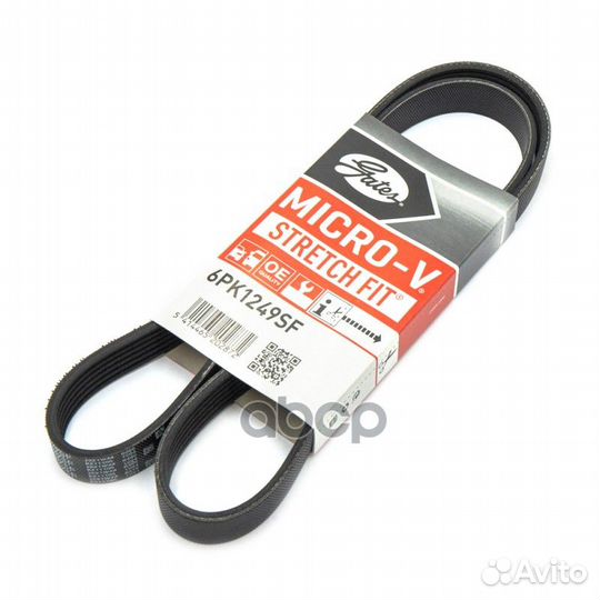 Ремень поликлиновый 6PK1249SF Gates