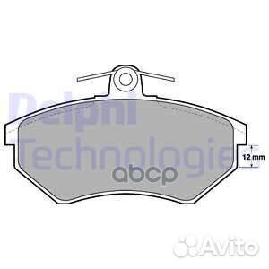 LP778 Колодки тормозные audi А80/volkswagen 87