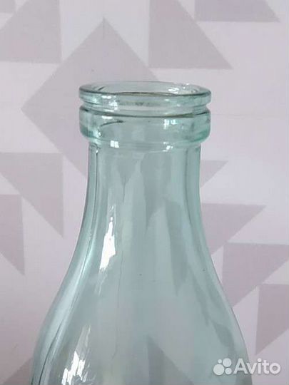Стеклянная бутылка 1 л